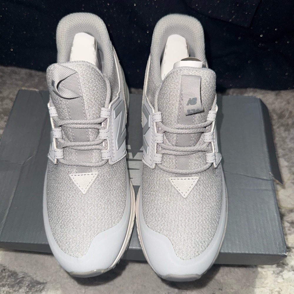 New Balance Light Gray Athletic Shoes - Picture 3 of 7
